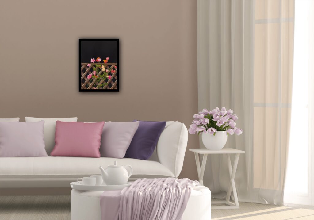 Maleri af stendysse landskab i Danmark